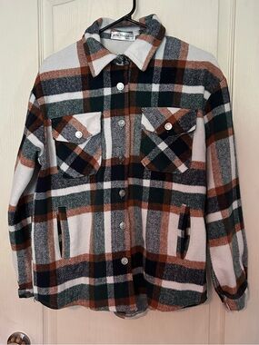 Little Mountain Plaid Button-Up Shacket